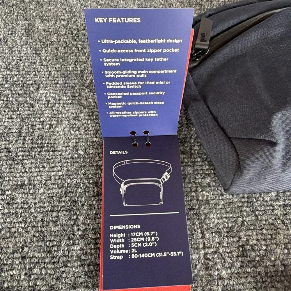 Alpaka Flight Sling Japan Edition 2L- Blue Axoflux 400D NWT Great Gift